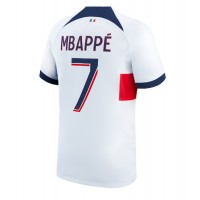 Camiseta Paris Saint-Germain Kylian Mbappe #7 Visitante Equipación 2023-24 manga corta